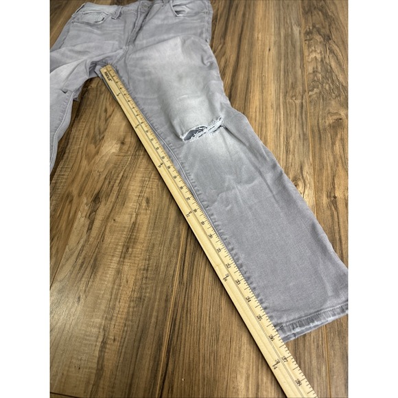 Old Navy Women's Jeans‎ Size 10 Regular Rockstar Mid Rise Gray - Picture 8 of 11